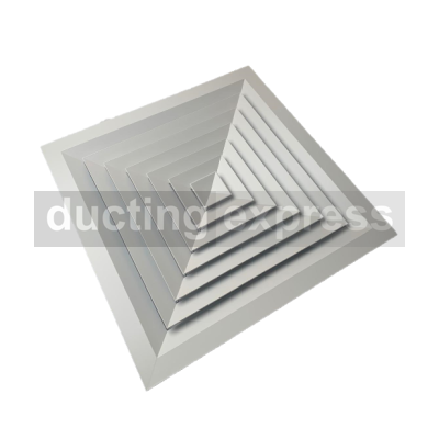 4-way Ceiling Diffusers 295 X 295 Neck Size 150 X 150 (9016)