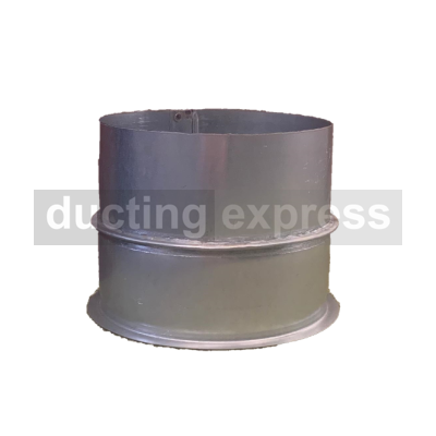 Express Duct Concentric Reducer 125mm To 122mm ID Plain End Taper