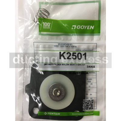 K2501 Diaphragm Kit For RCA25 Valve Nitrile Seals