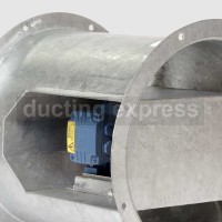 Elta Bifurcated Cylindrical Axial Flow Fan 400 Diameter 4 Pole Three Phase SB400/CYL4-3
