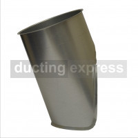 Express Duct Cut In Collar Saddle 45 Degree 80mm