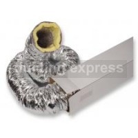 Aluminium Insulated Flex 80mm Diameter 10m Length