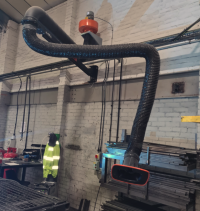 Fume Extraction System – New Weld Fume Extraction System Installation