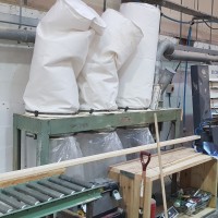 Three bag extraction unit