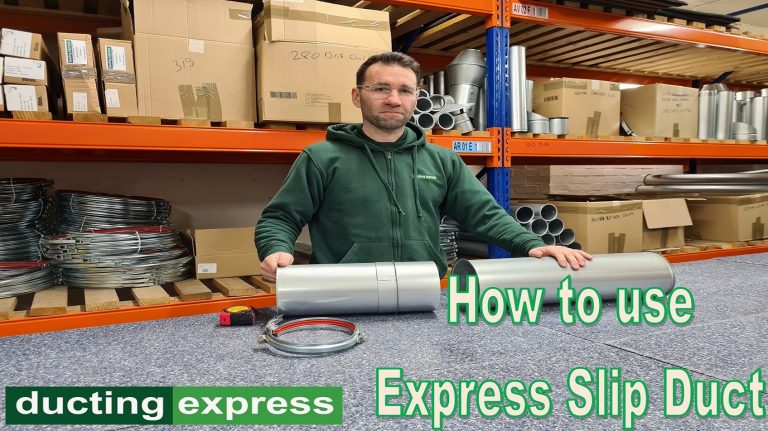 How to use a Clipped Ducting Slip Duct | Ducting Express