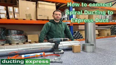 How to Connect Spiral Ducting to Clipped Ducting